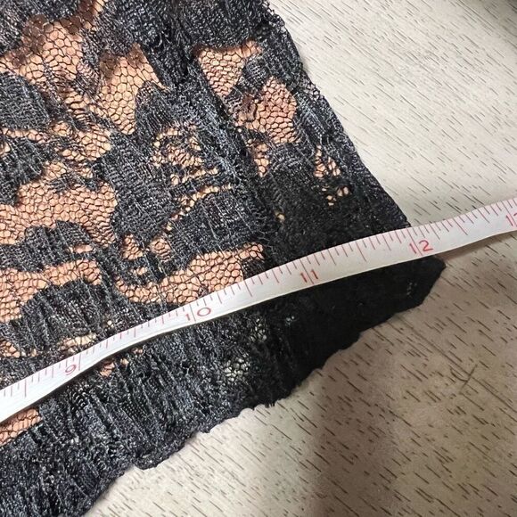 MAJORELLE x Revolve Salinas Black Lace Overlay Halter Jumpsuit, NWT Women’s XS - Picture 13 of 15